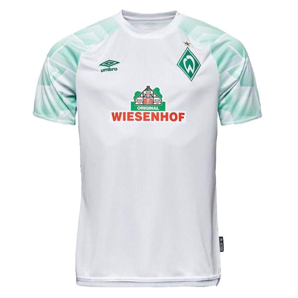 Thailande Maillot Football Werder Bremen Exterieur 2020-21 Blanc